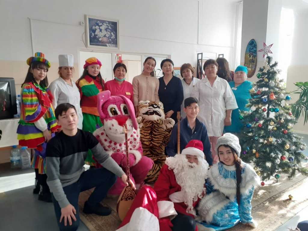 RHMC volunteers visited the City Center for palliative care (hospice) in Almaty